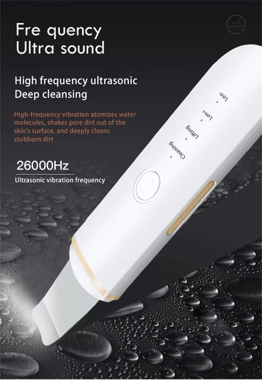 Ultrasonic Skin Scrubber Vibration Face Spatula My Store