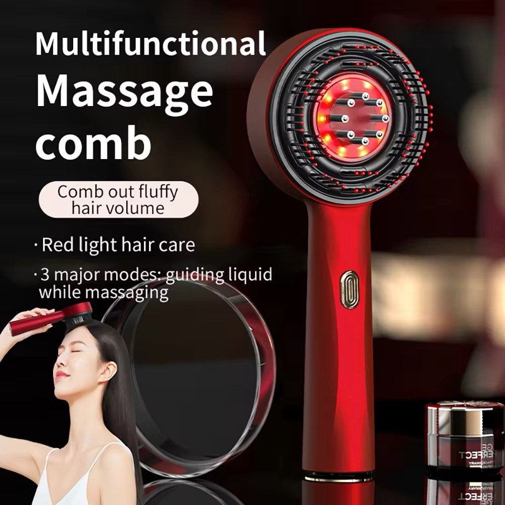 Electric Massage Comb Vibration Red Light Therapy My Store