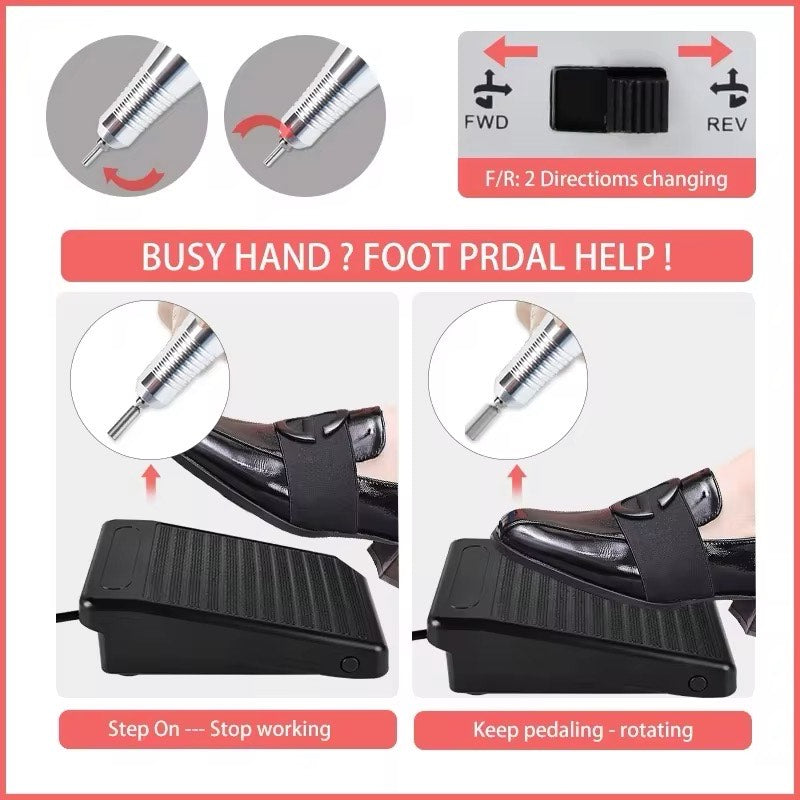 Electric Nail Drill Professional Manicure Machine My Store