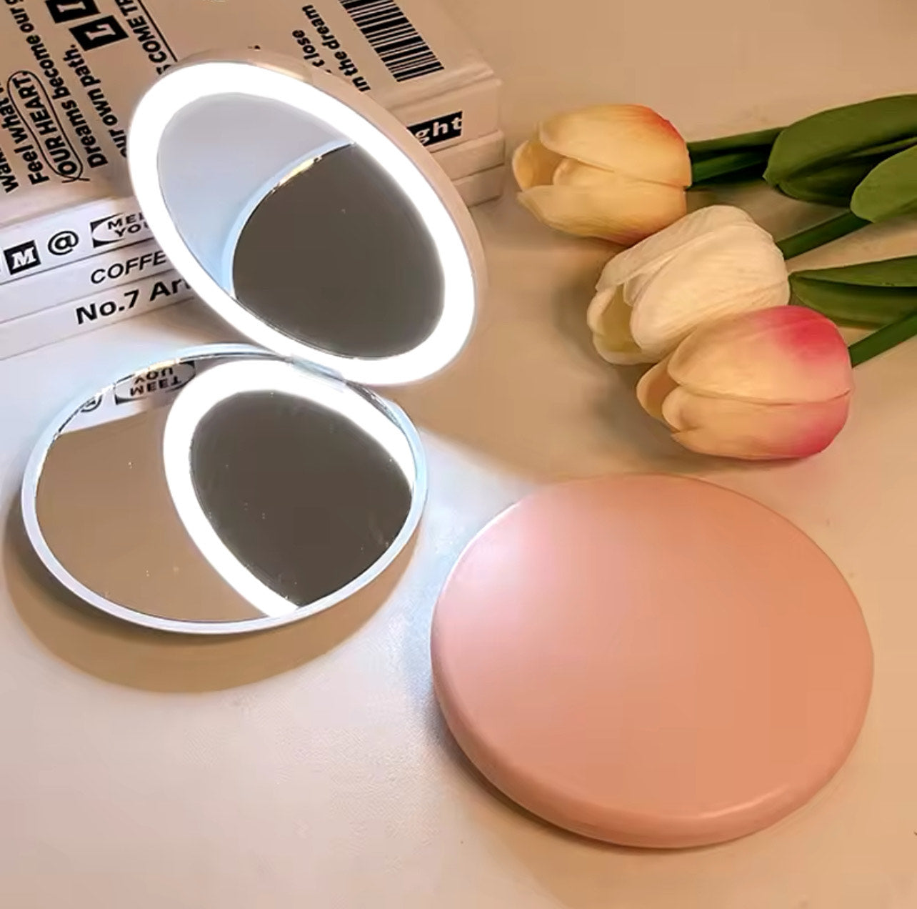 LED Foldable Makeup Mirror My Store