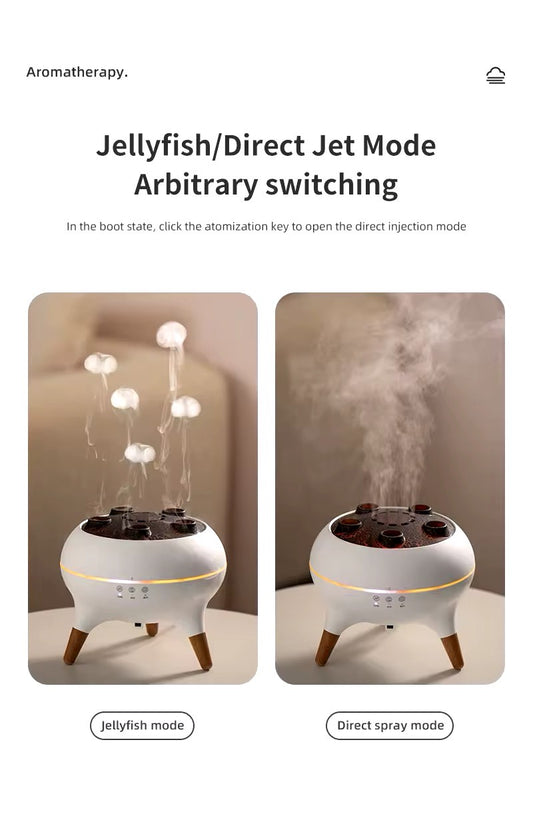 Jellyfish Flame Aromatherapy Essential Oil Diffusers My Store