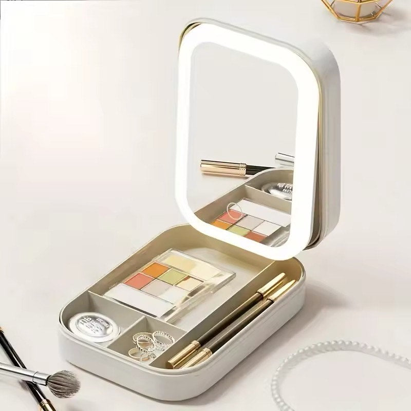 LED Makeup Bag With Mirror My Store